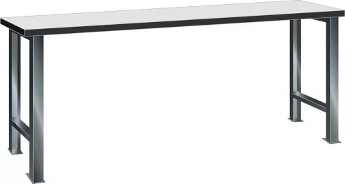 Esd munkapad, 2 láb, 50 mm-es műgyanta asztallap, széxméxma 1500x750x850 mm, ral 7035