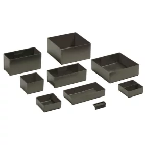   Esd betétdobozok, sz x m x ma 150x150x26 mm, 50 mm-es rekeszmagassághoz, 1 készlet/6 darab