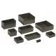 Esd betétdobozok, szé x mé x ma 150x150x71 mm, 100 mm-es rekeszmagassághoz, 1 készlet/6 darab