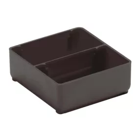   Esd betétdobozok központi válaszfallal, sz x m x ma 75x75x26 mm, 50 mm-es rekeszmagassághoz, 1 készlet/12 darab