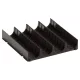 Betételemek esd, sz x m x ma 150x150x26 mm, 50-300 mm rekeszmagassághoz, 4 vályú át 33 mm, 1 készlet/6 darab