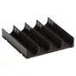   Betételemek esd, sz x m x ma 150x150x26 mm, 50-300 mm rekeszmagassághoz, 4 vályú át 33 mm, 1 készlet/6 darab