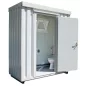   Szaniter konténer, szé x mé x ma 2100x1140x2490 mm, wc, mosdó, padlóterhelés 500 kg/m², ral 9002 szürkésfehér