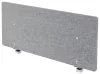 Akusztikai fal konzollal, 1200 mm-es asztalhoz, széxméxma 1195x25/50x500 mm, szürke