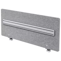 Akusztikai fal konzollal és rendező sínnel