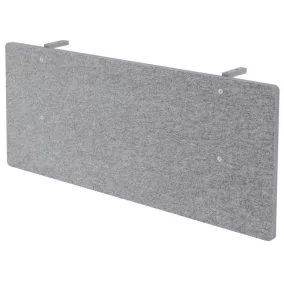   Térdvédő panel 1200 mm-es asztalhoz, széxméxma 1195x25/50 mm, szürke