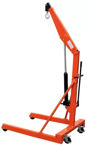 Műhelydaru párhuzamos alvázzal, teherbírás 1000 kg, horogmagasság max. 2430 mm