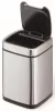 Szenzoros hulladékgyűjtő belső vödörrel 12 literes, széxméxma 240x240x430 mm, rozsdamentes acél