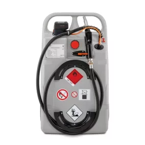   Dízel kocsi, térfogata 60 l, elektromos szivattyú 18 v, 25 l/perc, cas akkumulátor 18 v, 2 ah és töltő asc55, széxméxma 520x370x900 mm