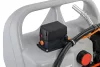 Dízel kocsi, térfogata 100 l, elektromos szivattyú 18 v, 25 l/perc, cas akkumulátor 18 v, 4 ah és töltő asc55, széxméxma 590x430x1000 mm