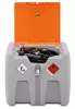 Mobil dízel töltőállomás, űrtartalom 210 l, csuklós fedél, 18 v-os elektromos szivattyú, 30 l/perc, cas akkumulátor 18 v, 4 ah és töltő, széxméxma 785x595x685 mm