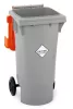 Spray gyűjtőedény, széxméxma 498x554x960 mm, űrtartalom 120 liter, súly 11 kg, antisztatikus kialakítás