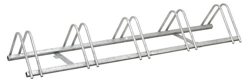 Kerékpártámasz alapmodul, 5 férőhelyes, 30x30 mm-es acélcső, tűzihorganyzott