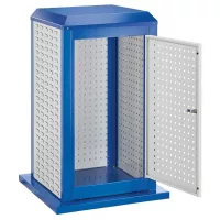 1 ajtó, 3 panel, ral 5010/7035