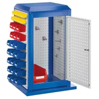 1 ajtó, 4 panel, 2 emelet. ral 5010/7035