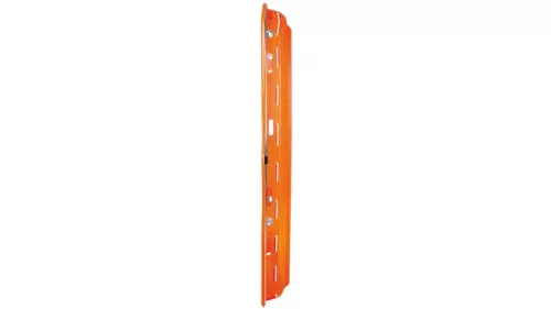 Műanyag kosárhordágy alumínium csővázzal, szélesség x mélység x magasság kb. 2150x650x200 mm, max. terhelés 280 kg