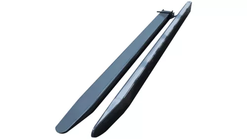 Villahosszabbító targoncákhoz, zárt, h 1800 mm, 100x40 mm-es villakeresztmetszethez, ral7016