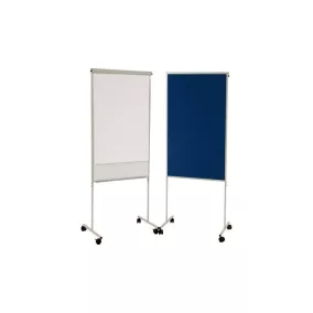   Flip pin center, tűfelület sz x m 700x1200 mm, keret ezüst, királykék/fehér