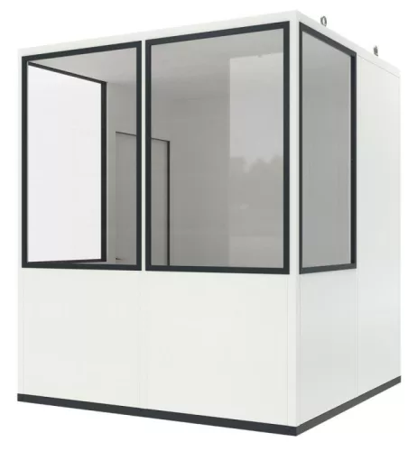 Többcélú szoba, elektromos csomagindító, beltéri használatra, alapterület 5,2 m2, 8 elem, széxméxma 2280x2280x2680 mm