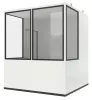 Többcélú szoba, elektromos csomagindító, beltéri használatra, alapterület 5,2 m2, 8 elem, széxméxma 2280x2280x2680 mm