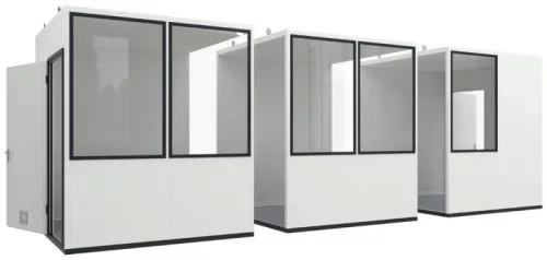 Többcélú szoba, elektromos csomagindító, beltéri használatra, alapterület 5,2 m2, 8 elem, széxméxma 2280x2280x2680 mm