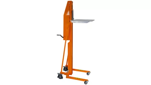 Anyagemelő, teherbírás 200 kg, emelési magasság 1500 mm, tpe gumiabroncsok