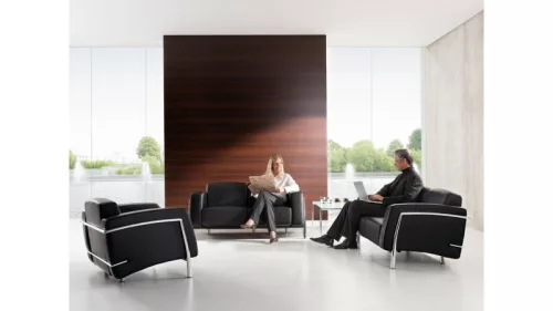 Kínálóasztal, széxméxma 1300x750x380 mm, 4 lábú váz, átlátszó üveglap