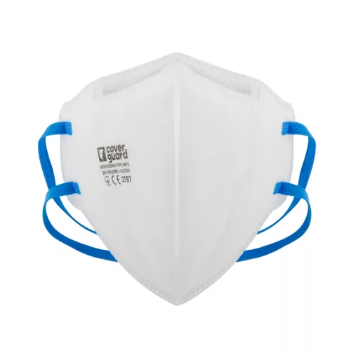 FFP2 NR D függőlegesen összehajtható pormaszk (20 db/doboz)