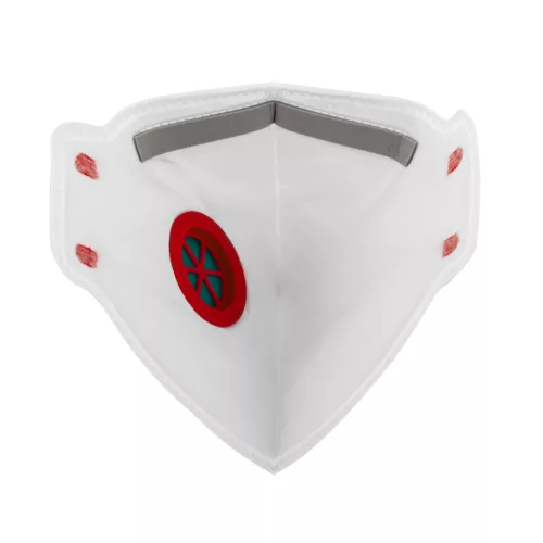 FFP3 NR D függőlegesen összehajtható szelepes pormaszk (10 d