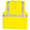 ECO hi-viz sÁrga mellény, hevederrel, XL osztály 2