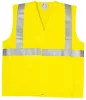 ECO hi-viz sÁrga mellény, hevederrel, XL osztály 2
