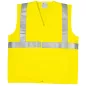 ECO hi-viz sÁrga mellény, hevederrel, XL osztály 2