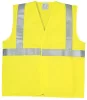 ECO hi-viz sÁrga mellény, hevederrel, XL osztály 2
