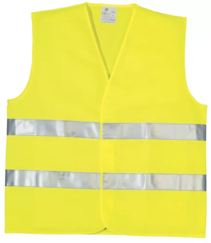 FÉNYVISSZAVERŐ MELLÉNY - SÁRGA_XXL (ST)