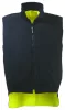 HI-WAY polár mellény, sÁrga, poliészter bélés, 3M XXXL