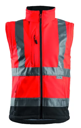 FLUO SOFTSHELL 2/1 DZSEKI PIROS/KÉK_XL
