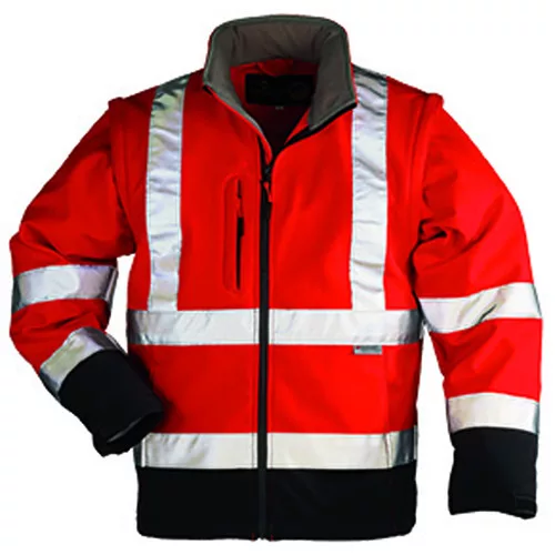 FLUO SOFTSHELL 2/1 STATION DZSEKI PIROS/KÉK_3XL