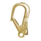 KARABINER KETTŐS RUGÓZÁRRAL, 60MM NYÍLÁSÚ