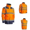 KANATA 4/1 HI-VIZ NARANCS/KÉK PE KABÁT_2XL