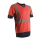 KOMO HI-VIZ PIROS RÖVID UJJÚ PÓLÓ_2XL