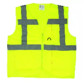 YARD TÖBBZSEBES FLUO MELLÉNY_SÁRGA_XL (ST)
