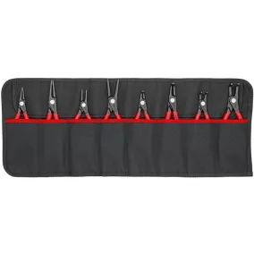   Gyűrűs fogó készlet 2-es verzió 8 részes feltekerhető tokban 10-60mm KNIPEX