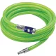 Szövet tömlőkészlet ID 9mm AD 15mm L,5m fluoreszkáló zöld