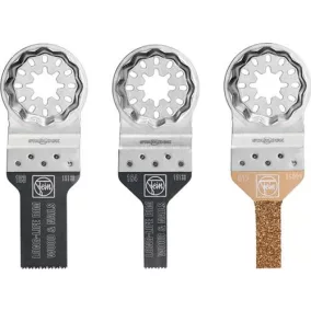 3 részes Starlock FEIN fűrész és reszelő készlet