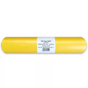   Folistar HNAT Szemeteszsák sárga HDPE 70x110cm 135L 25db/tekercs