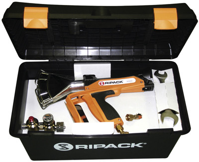 Zsugorítópisztoly, komfort készlet, biztonsági nyomásszabályozó, 8 m propángázas nagynyomású tömlő, szerelőkulcs, hossz 360 mm, névleges hőterhelés 83 kw, súly