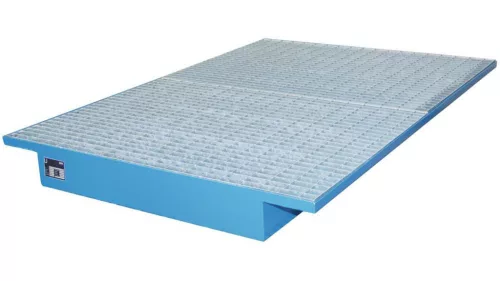 Függesztett tálca, gyűjtőtérfogat 233 l, széxméxma 2650x1250/915x130 mm, ral 2000
