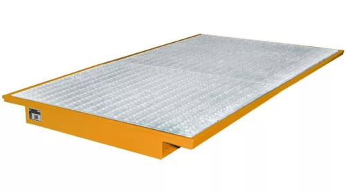 Függesztett tálca, gyűjtőtérfogat 233 l, széxméxma 2650x1250/915x130 mm, ral 2000