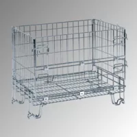 Horganyzott dróthálós tároló