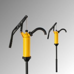   Kézi karos pumpa,45 l/löket, viton tömítés enyhén agresszív vegyszerekhez, merülőcső 340-900 mm, átmérő. 40 mm, g 1 1/2 + g 2 hüvelyk